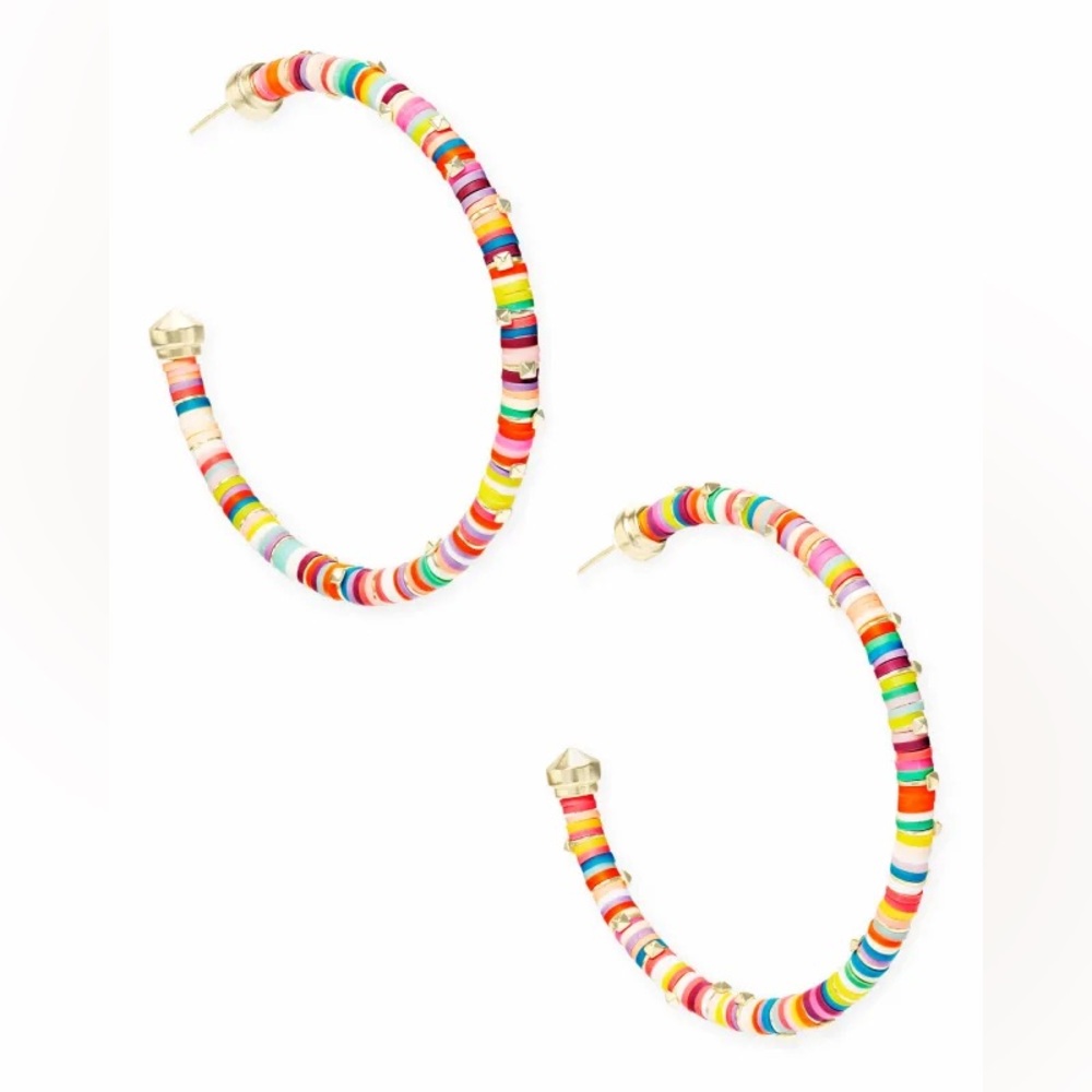 Kendra Scott Reece Multi Color Hoops
